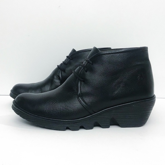 SOLD Fly London Pert Leather Booties - Picture 8 of 8